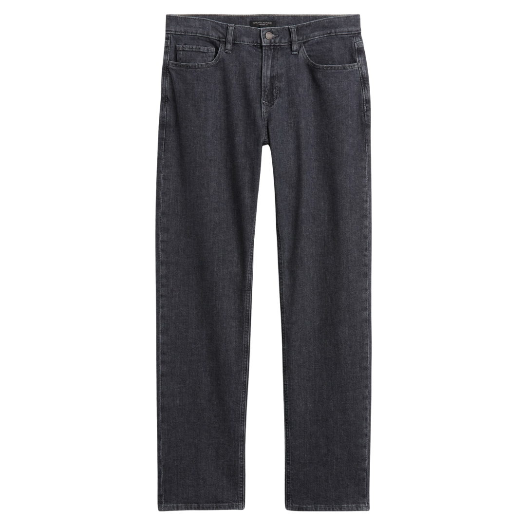 Banana Republic Men's Straight Organic Cotton Jeans