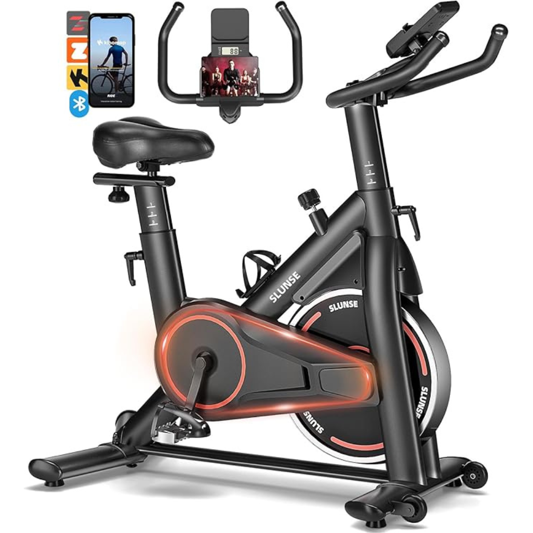 Adjustable Magnetic Resistance Brake Stationary Exercise Bike