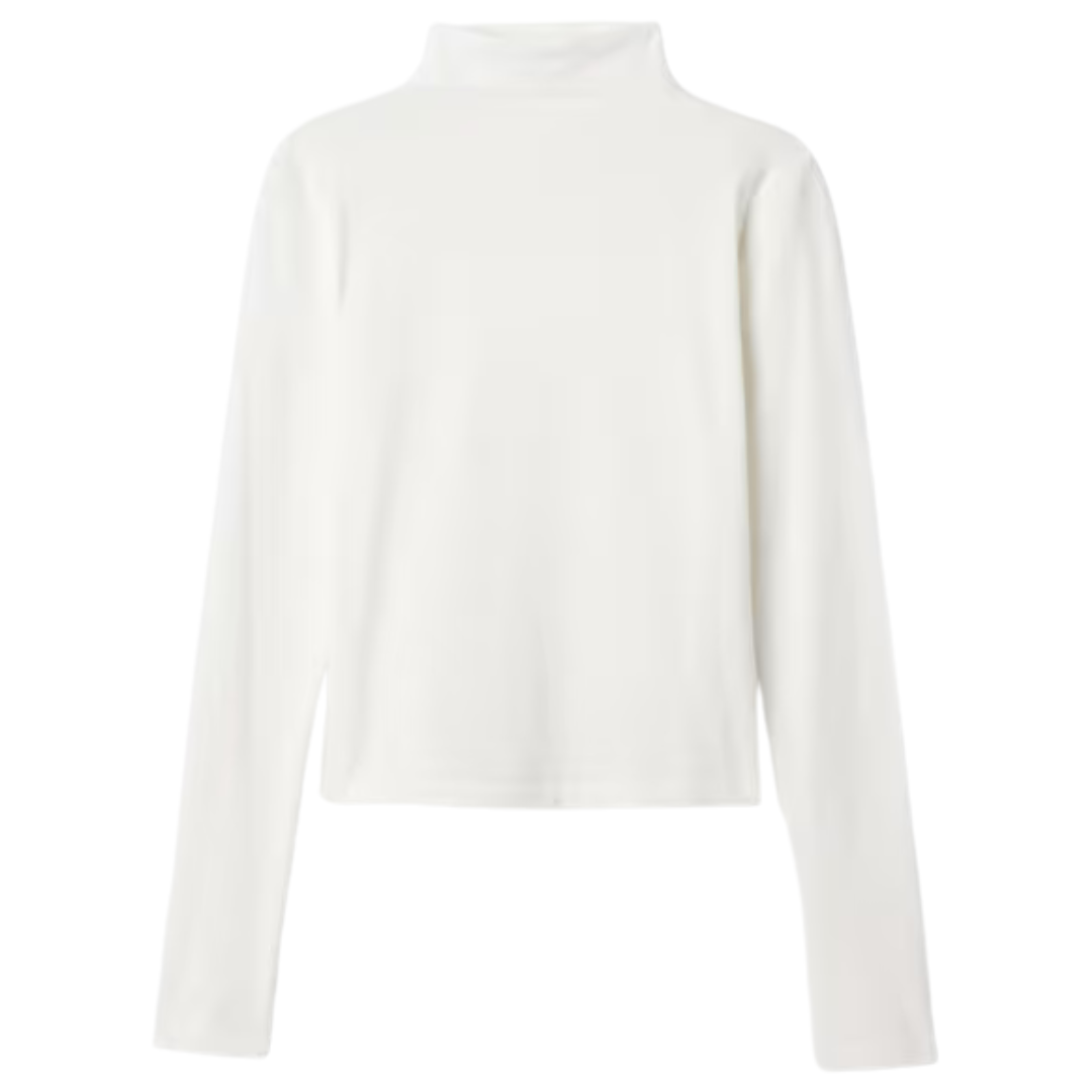 Gap Featherweight Cropped Turtleneck Tshirt