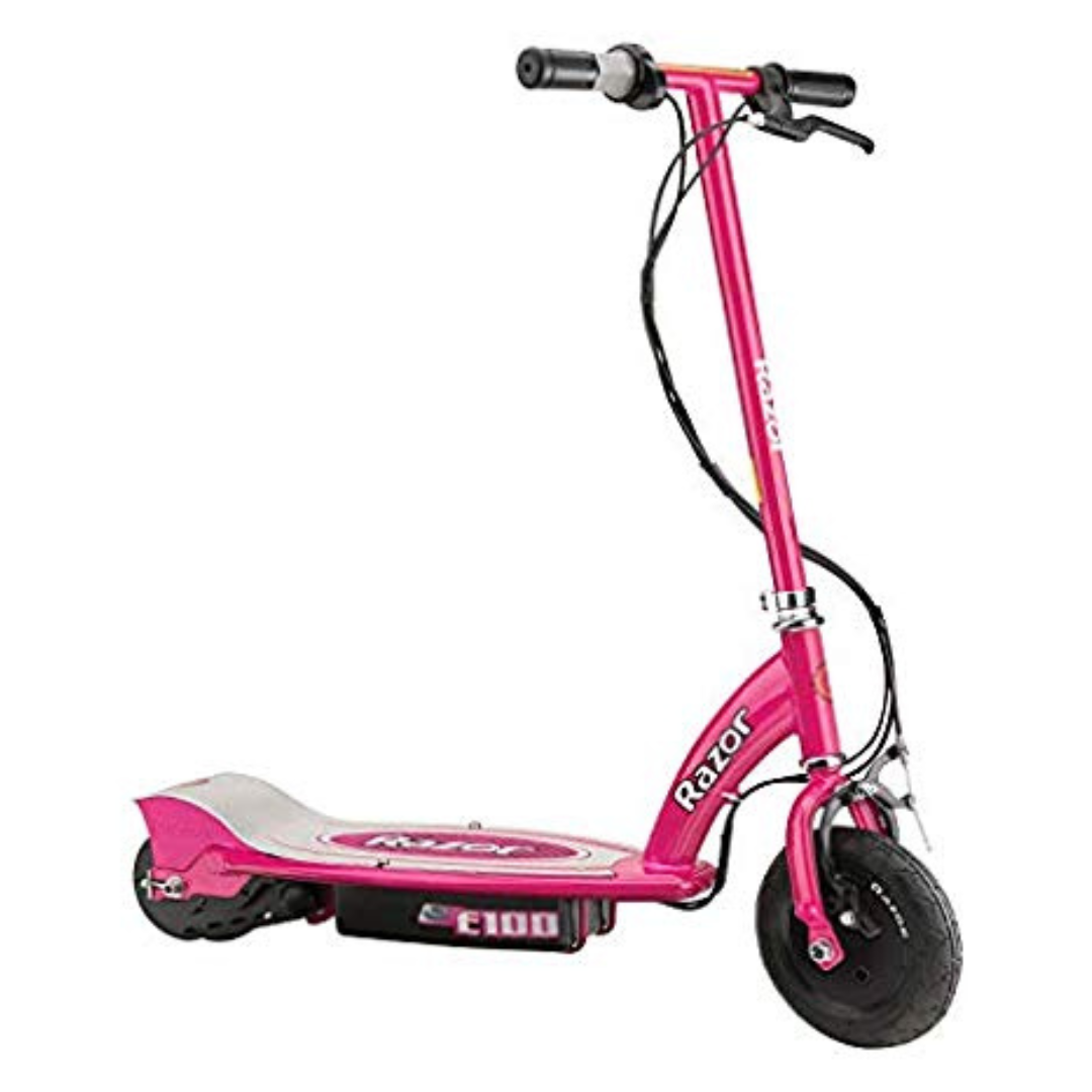 Razor E100 8" Pneumatic Front Tire Electric Scooter