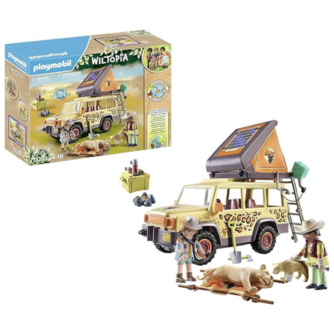 Playmobil Cross-Country Vehicle With Lions