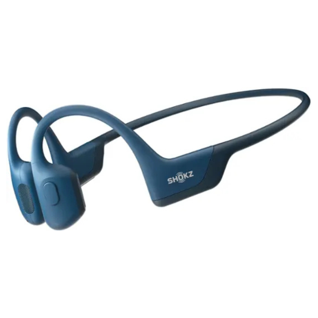 Shokz OpenRun Pro Premium Bone Conduction Open-Ear Headphones (Steel Blue)