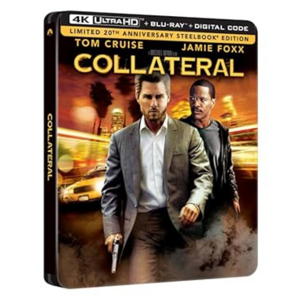 Collateral [4K UHD Steelbook+ Blu-Ray + Digital Copy]