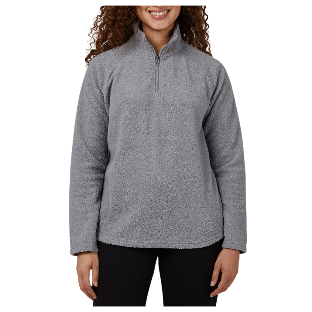 32 Degrees Women's Shorthair Sherpa 1/4 Zip Top (4 Colors)