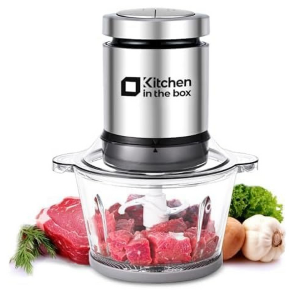 Kitchen In The Box 400W Electric Powerful Mini Meat Grinder & Food Chopper