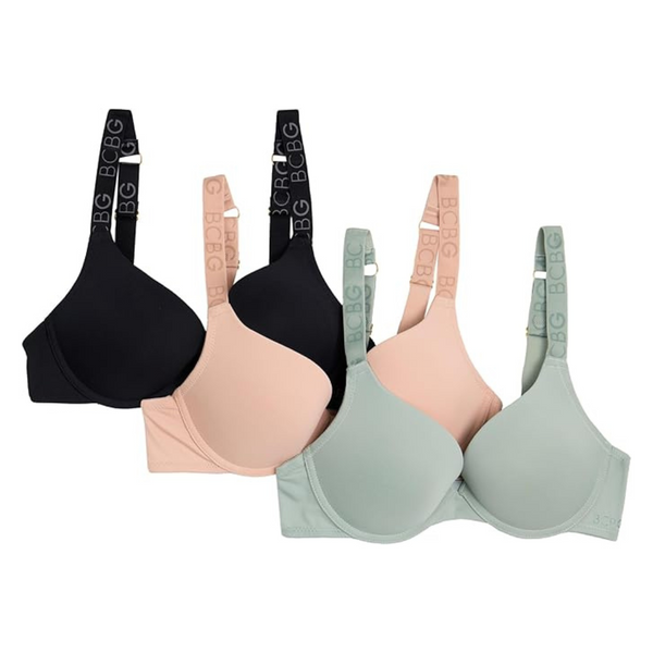 3-Pack BCBG Generation Women's Underwire Bras