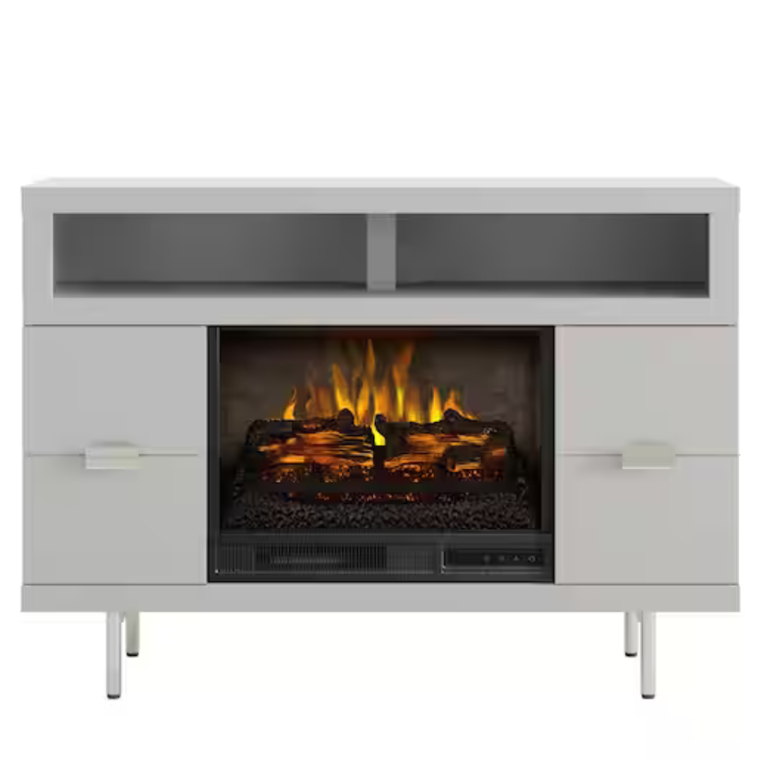 Scott Living Cestoni 48" Freestanding Media Console Electric Fireplace