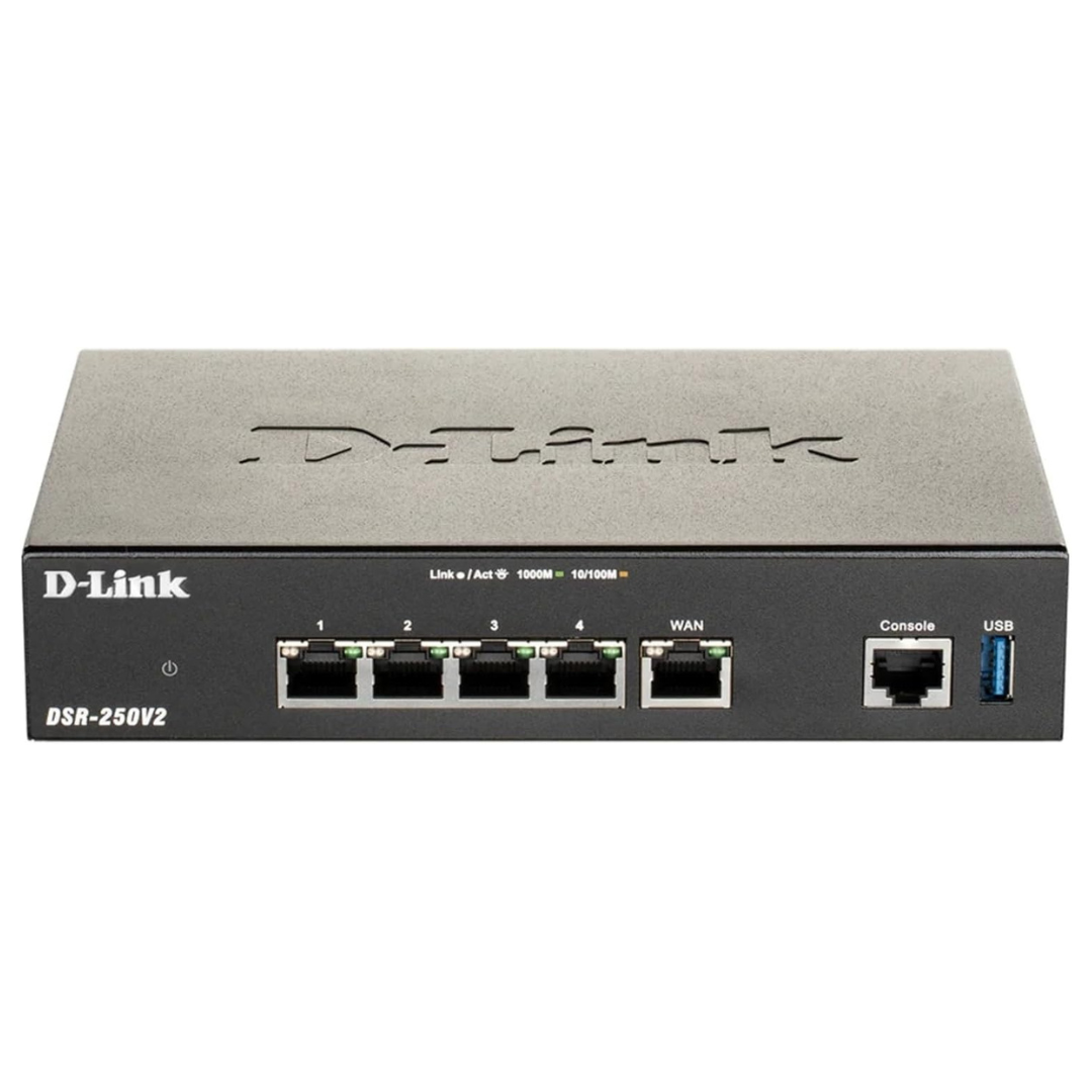 D-Link 4 Port Gigabit Enterprise-Grade Encryption VPN Router