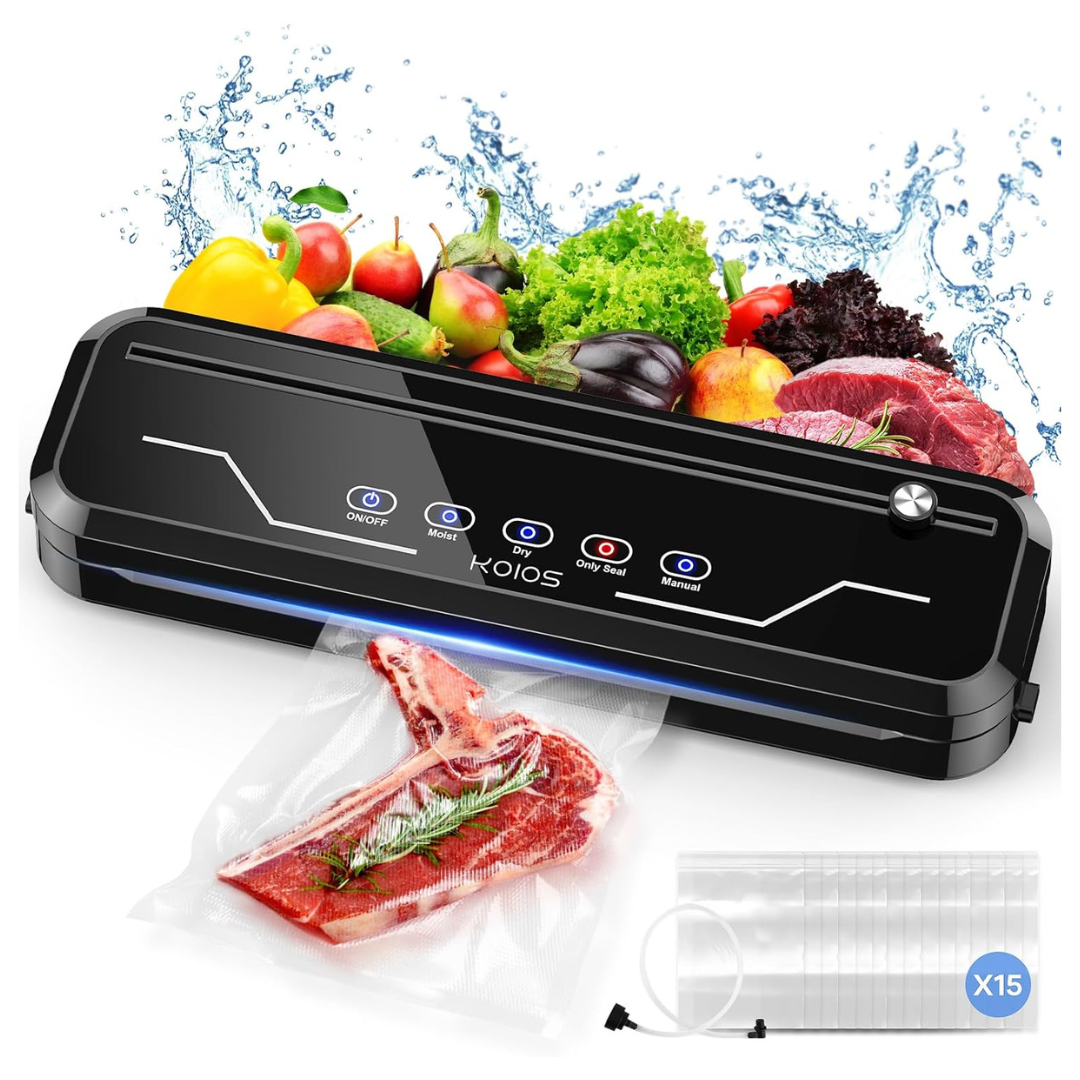 KOIOS 80Kpa Automatic Vacuum Sealer Machine With Starter Kit