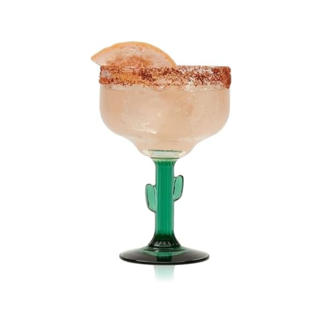 Set of 4 Libbey Cactus Margarita Glasses (16-Ounce)