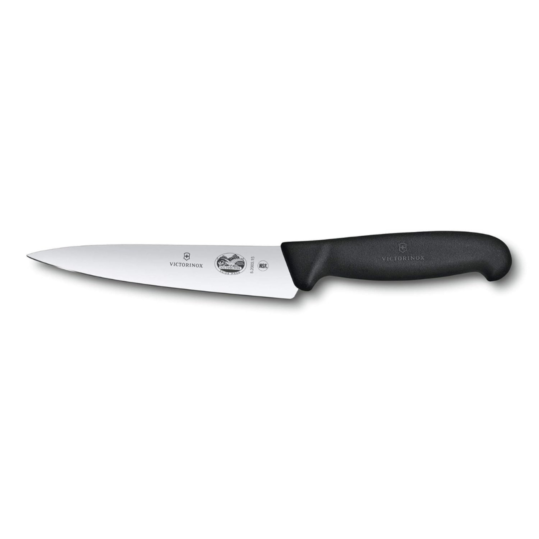 Victorinox 6" Swiss Army Fibrox Straight Chef's Knife