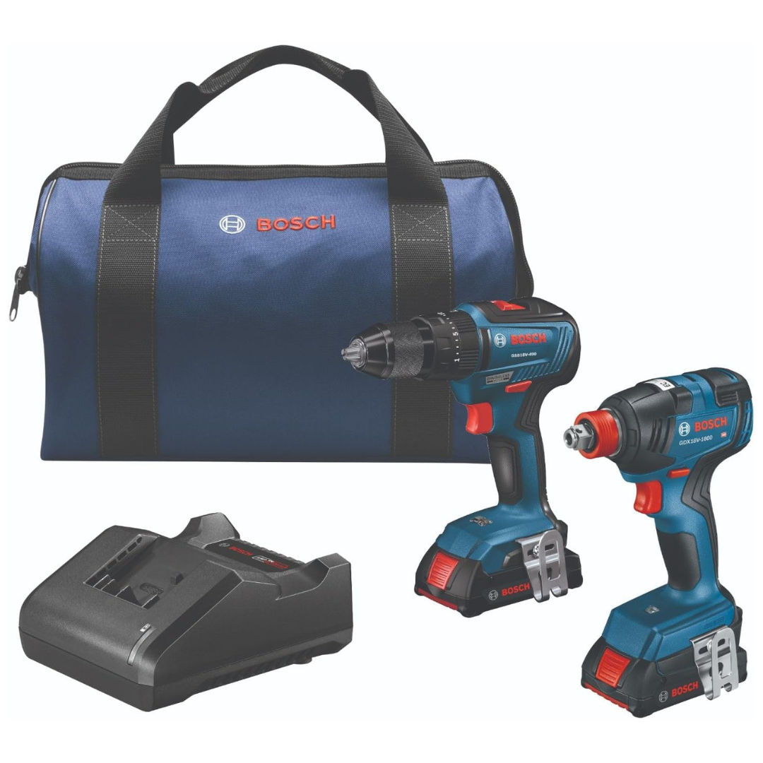 BOSCH GXL18V-240B22 18V 2-Tool Combo Kit