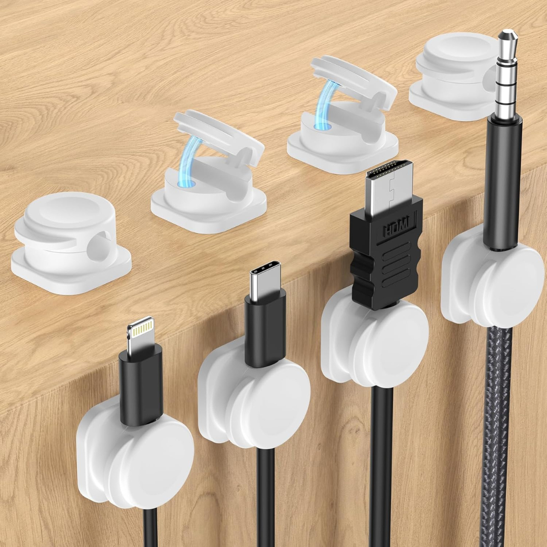 8-Pack GuMosh Magnetic Cable Management Clips