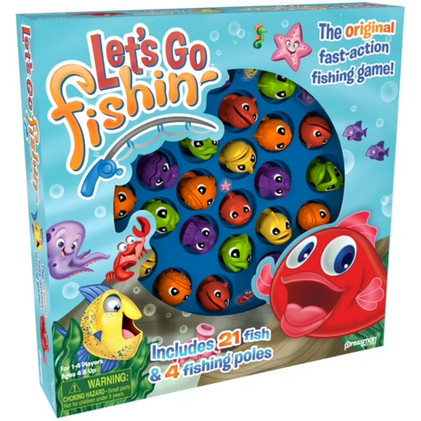 Let's Go Fishin' The Original Fast-Action Fishing Game!