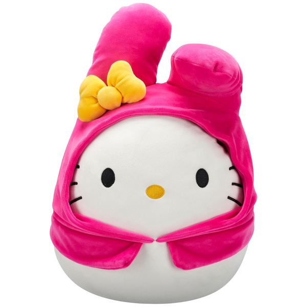 Squishmallows Sanrio 14" Hello Kitty in My Melody Hoodie Plush