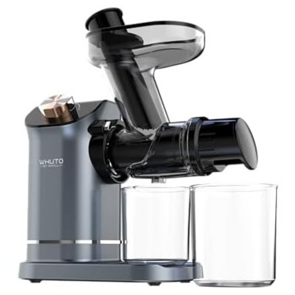 Whuto Masticating High Juice Yield Cold Press Electric Juicer Machines