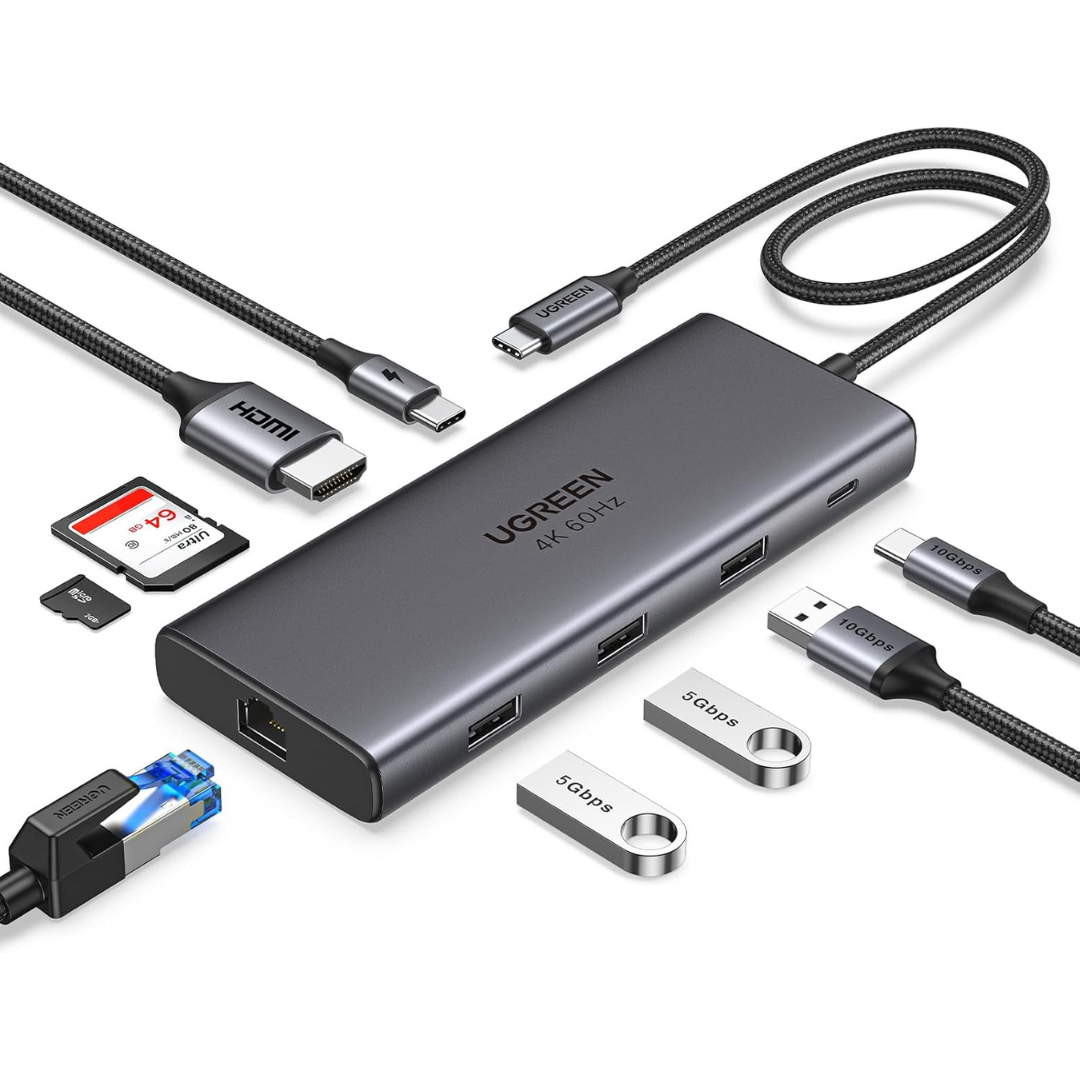 UGREEN 9 in 1 Revodok Pro 109 USB-C Hub