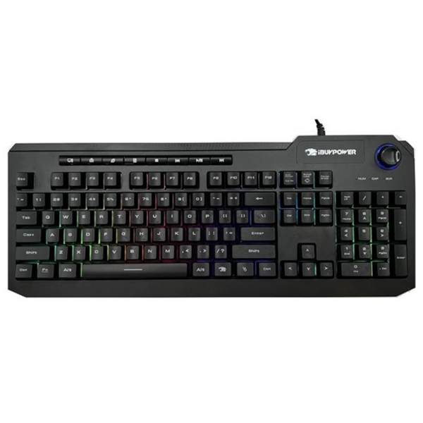 IBUYPOWER Ares M2 RGB Backlit USB Wired Gaming Keyboard