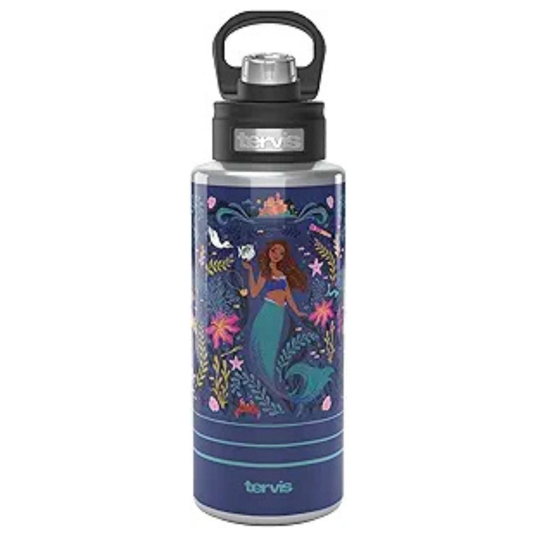 Tervis Disney The Little Mermaid Ariel Atlantica Triple Walled Tumbler, 32 Oz