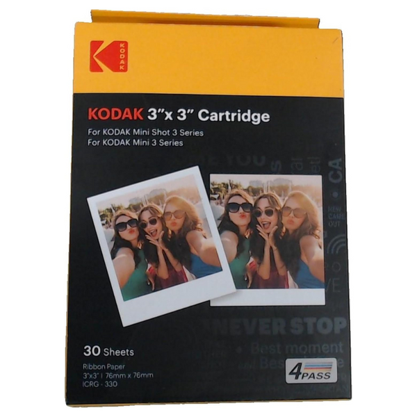 30-Pack Instant Print 3'x3' Cartridge