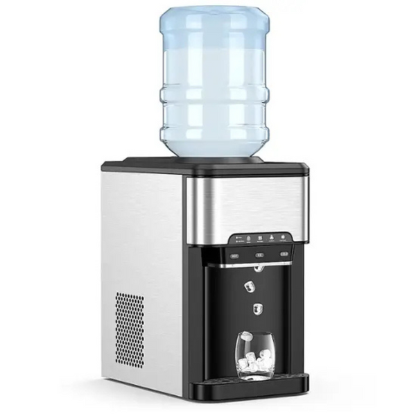 Costway 3-in-1 Water Cooler Dispenser With Built-in Ice Maker