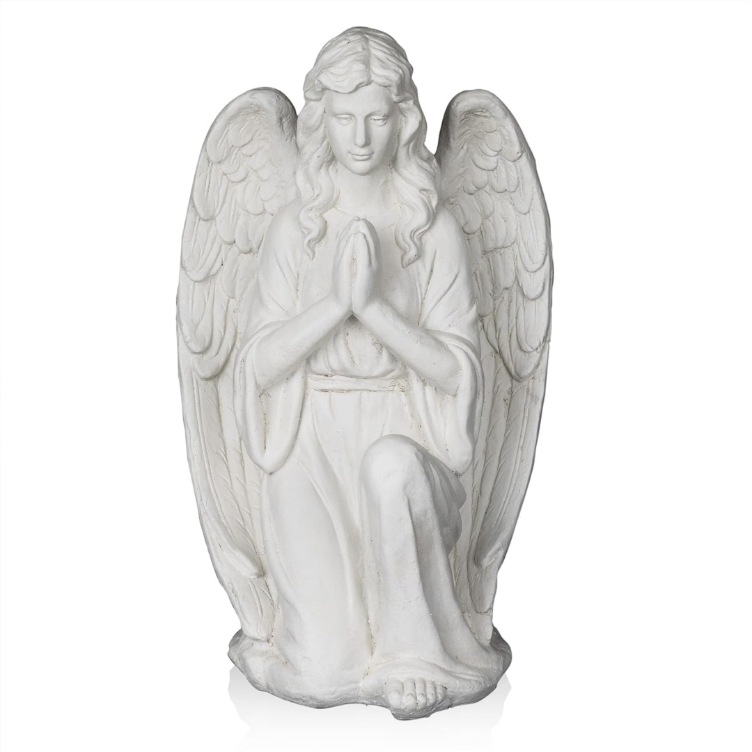 Alpine Corporation MCC830 Kneeling Praying Angel Statue