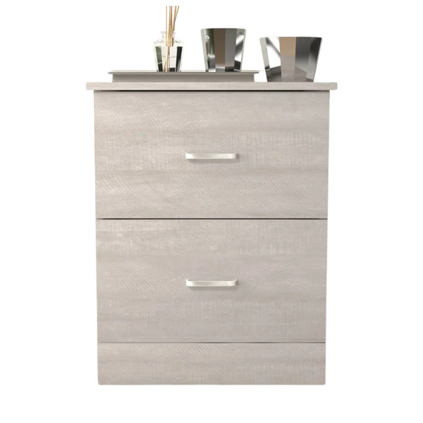 Wade Logan Allyannah 23.6" 2-Drawer Nightstand