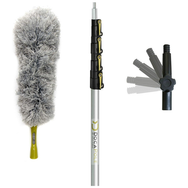 Ultimate High Reach Extendable Feather Duster Kit