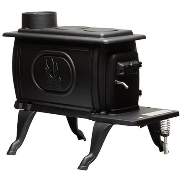 US Stove US1269E 900 Sq. Ft. Log Wood Cast Iron Stove