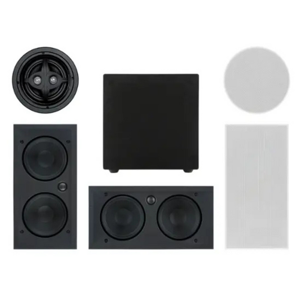 Sonance 5.1-Ch. Premium 6-1/2" In-Wall Surround Sound Speaker System