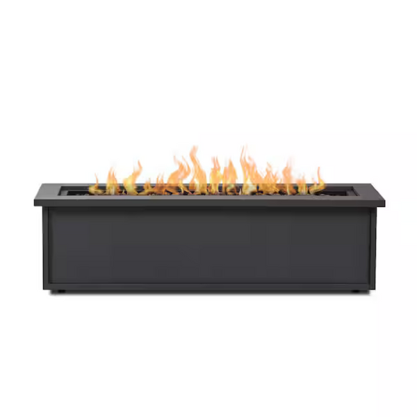 48" Rectangle Steel Propane Fire Pit Table