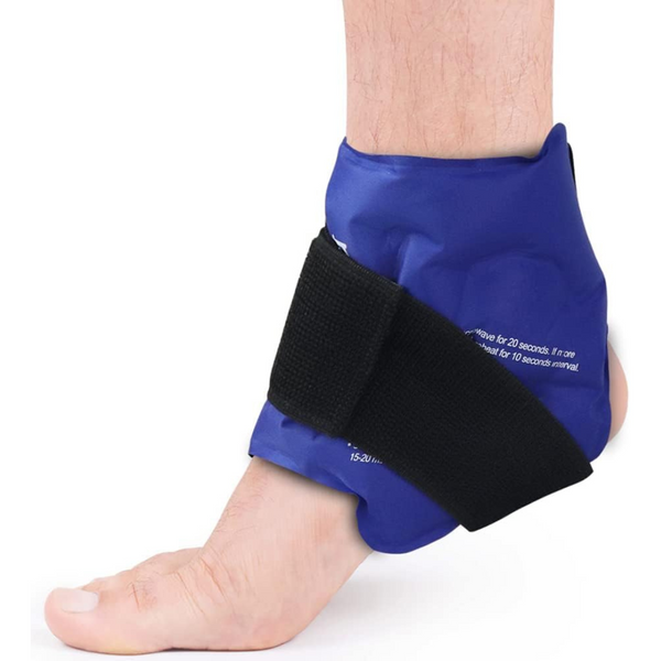 Ankle Ice Pack Wrap for Swelling