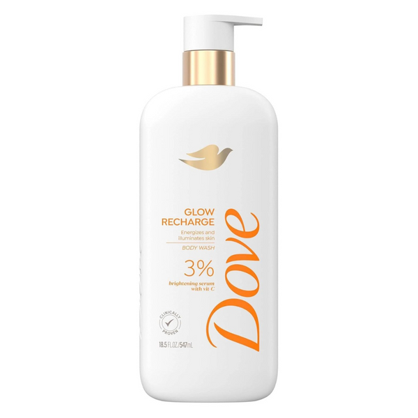 18.5 oz Dove Glow Recharge Energizes & Illuminates Skin Body Wash