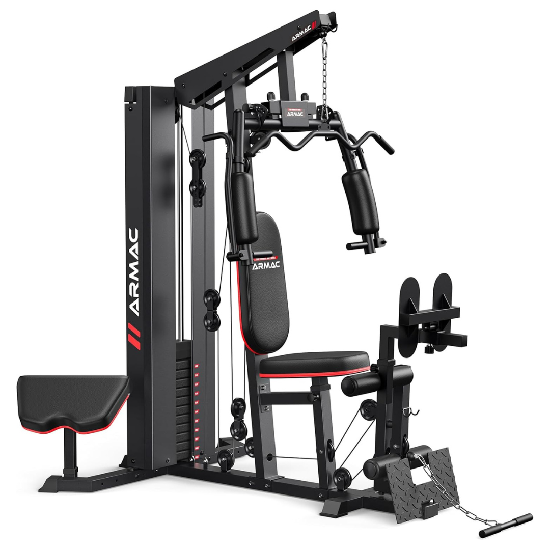 All-in-One Multifunctional 150LBS Weight Stack Home Gym Machine