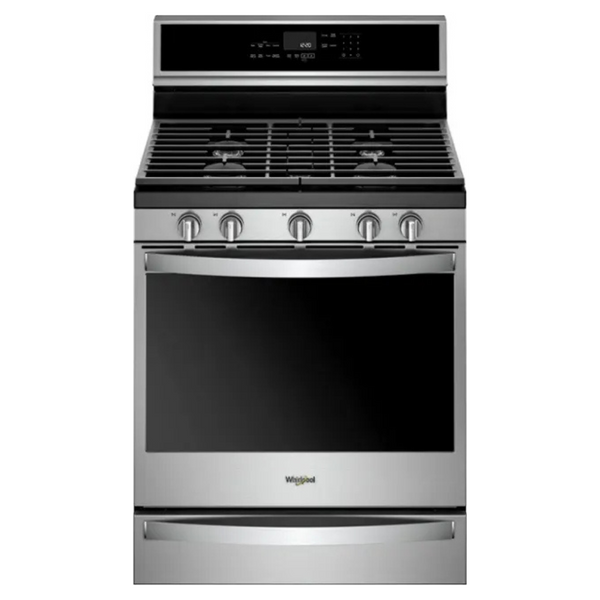 Whirlpool 5.8 cu. ft. Smart Freestanding Gas Range With EZ-2-Lift Grates