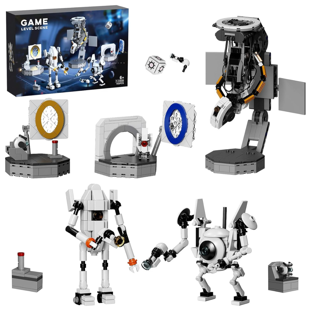 705-Piece Kids Robot Construction Playset Building Block Set