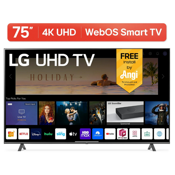 LG 75UQ7070ZUD 75" 4K Ultra HDR Smart LED WebOS TV