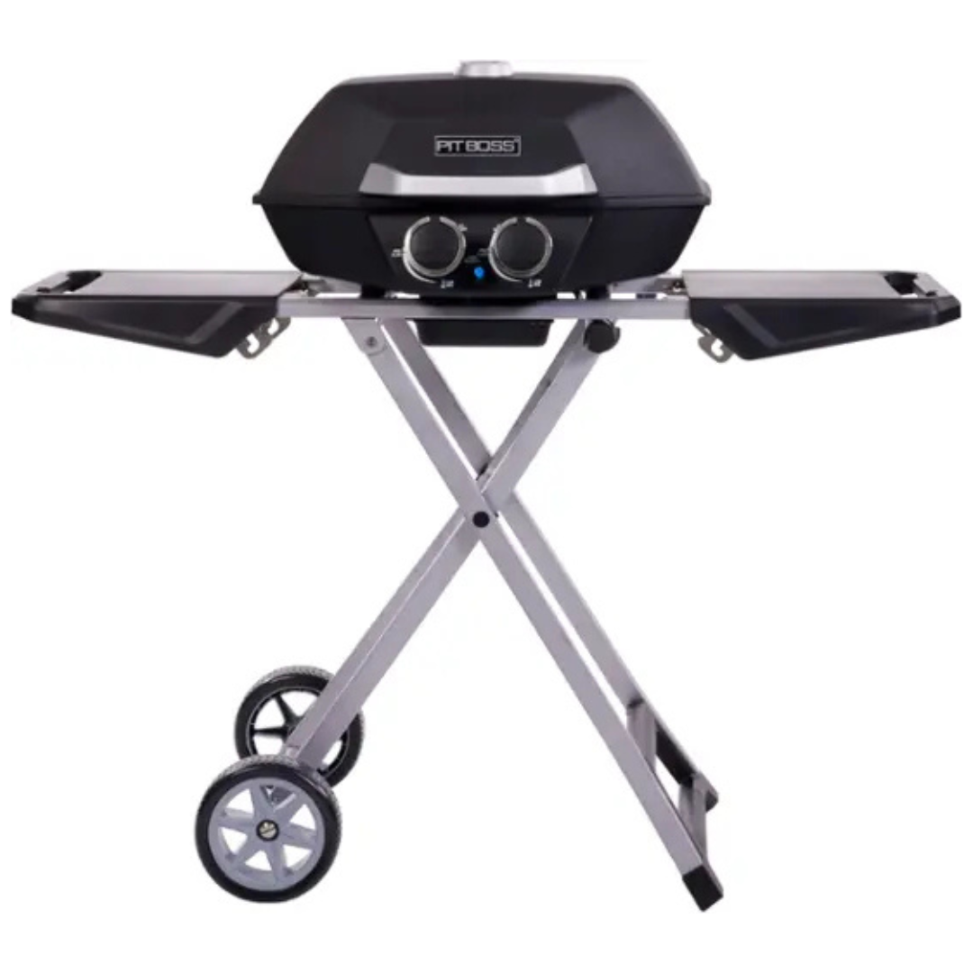 Pit Boss 10919 2B Portable Gas Grill With Collapsible Cart