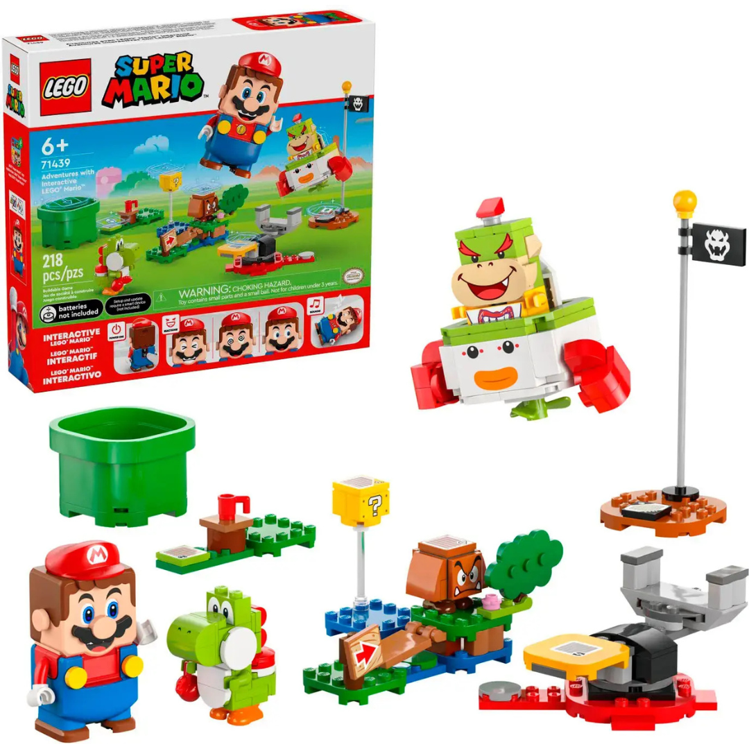 LEGO Super Mario Adventures with Interactive Mario Playset