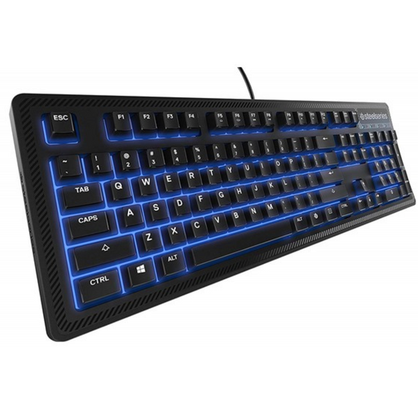 SteelSeries Apex 100 Blue LED Backlit Gaming Keyboard