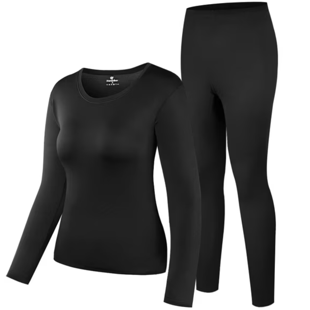 Women's Thermal Underwear Super Soft Long John Set (3 Colors)