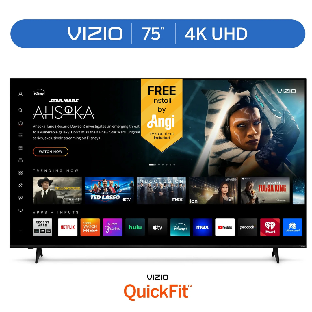 Vizio V4K75M-08 75" 4K Ultra HDR Smart LED TV