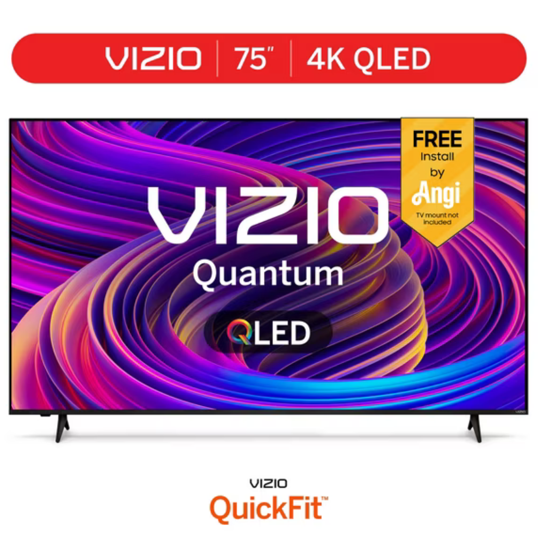 Vizio M75Q6-L4 75" 4K Ultra HD Smart QLED TV