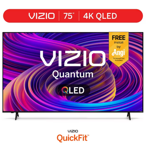 Vizio M75Q6-L4 75" 4K Ultra HD Smart QLED TV