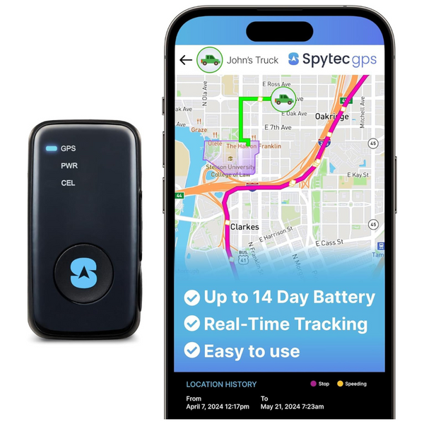 Spytec GL300 GPS Tracker With Real-Time Tracking And App