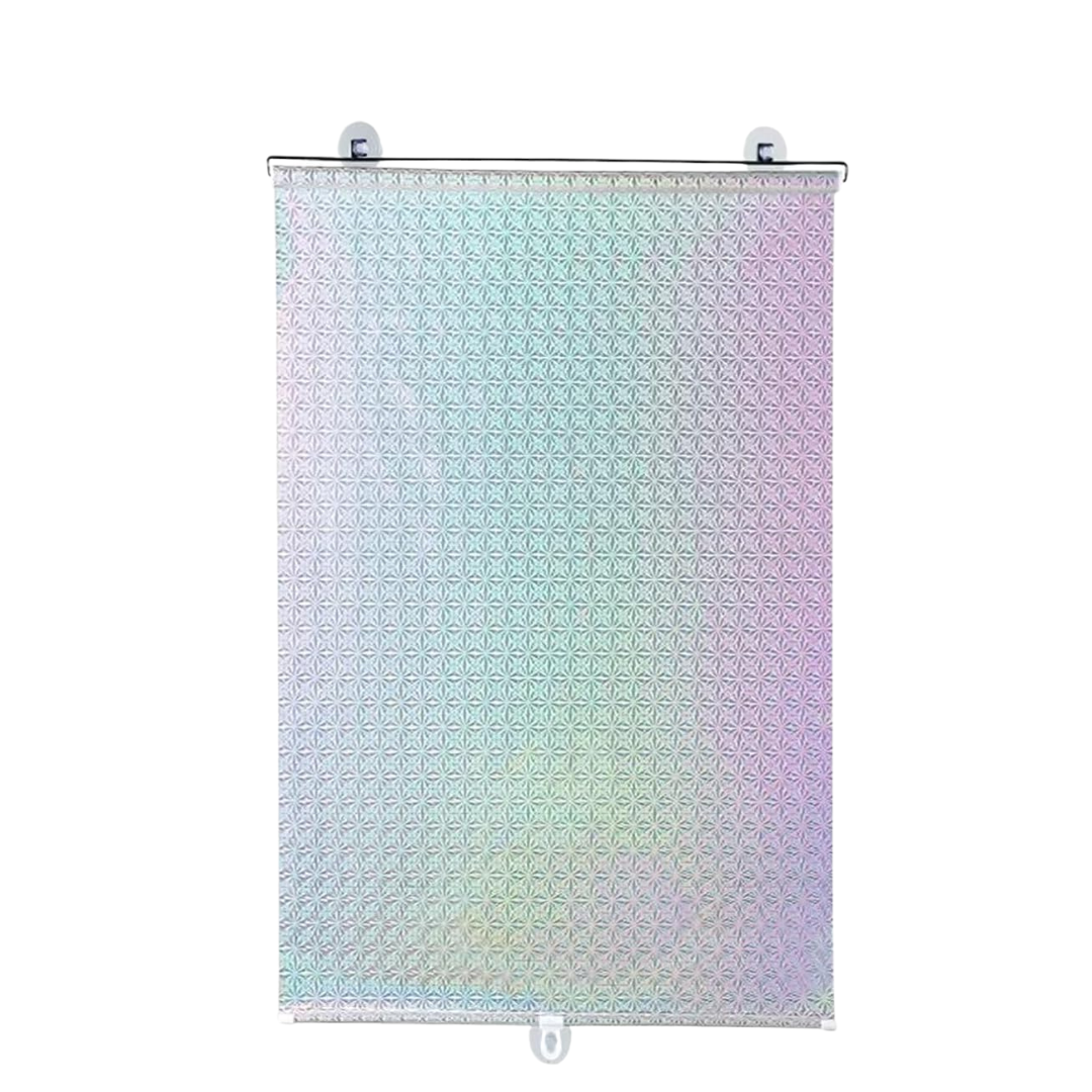 Portable Windows Retractable Blackout Shades (16"x 24")