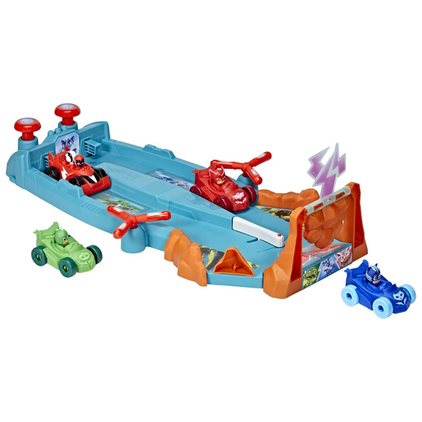 PJ Masks Animal Power Smash And Zoom Racetrack Preschool Toy