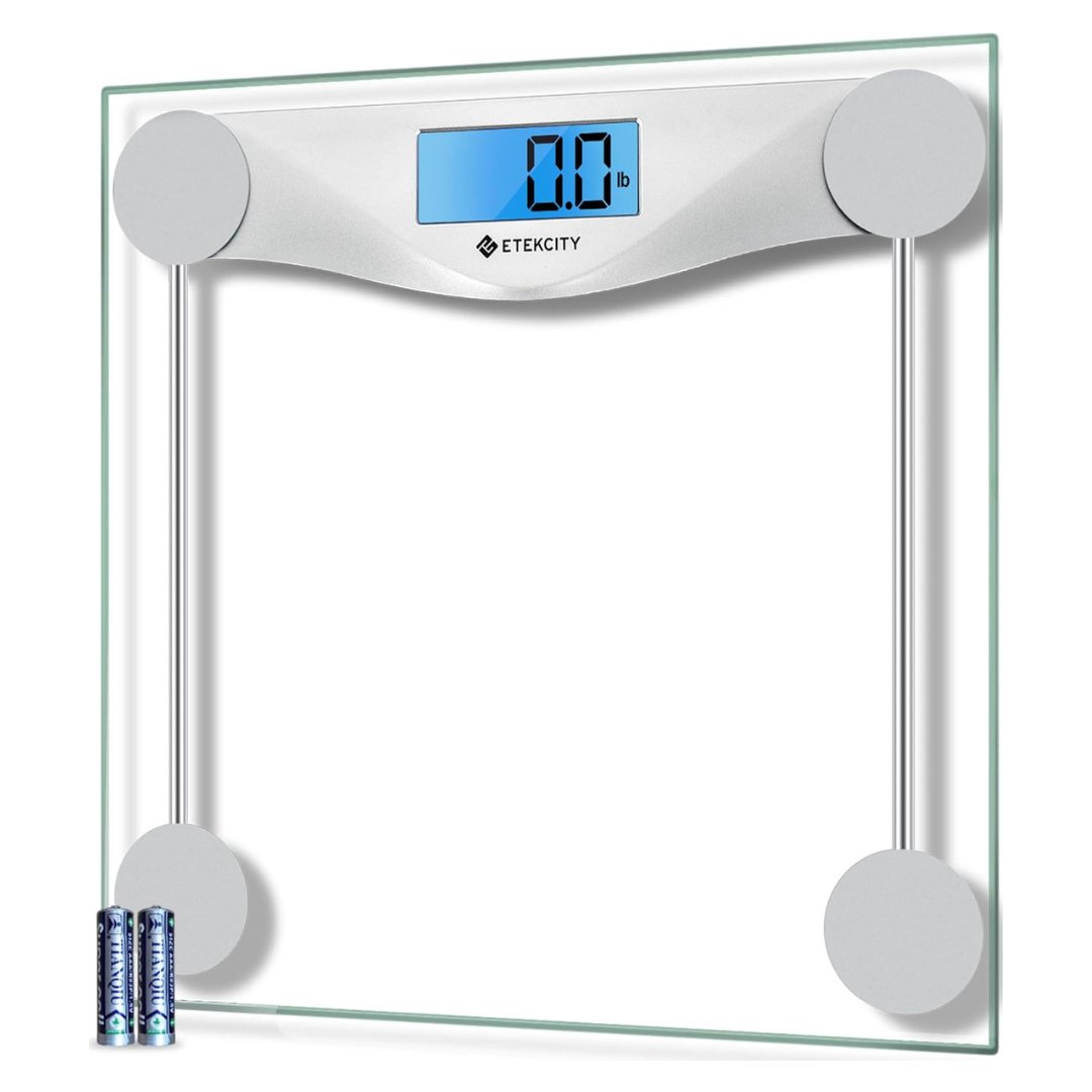 Etekcity Digital Body Weight Bathroom Scale With LCD Backlight Display