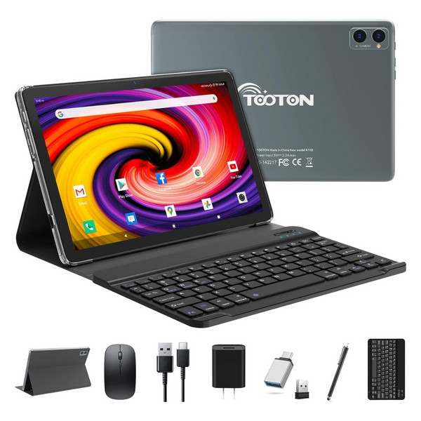 Tooton ChaVKF-545 10.1" 128GB Wi-Fi Tablet