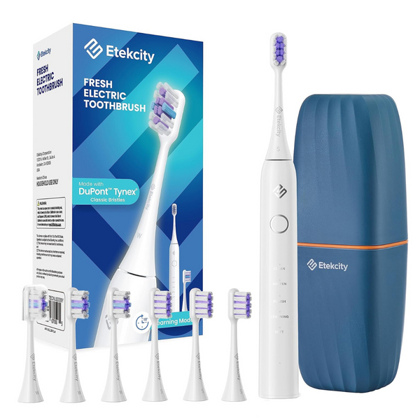 Unisex Electric Toothbrush With 5-Modes & Timer